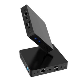 SZBOX B20 팬리스 셀러론 N3350 윈도우 10 미니 PC 6GB 64GB 1000M LAN 2.4G 와이파이 BT4.0 VGA 오 데스크탑 게임 컴퓨터, 미국, With Backet