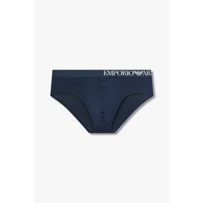 매장정품 엠포리오 아르마니 언더웨어 EMPORIO ARMANI UNDERWEAR 남성 사이드 로고 밴딩 브리프_마린_0814111060 2401172666 1603128