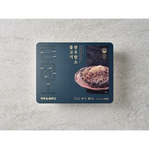 백육공 1++ 한우 암소 불고기, 1개, 600g