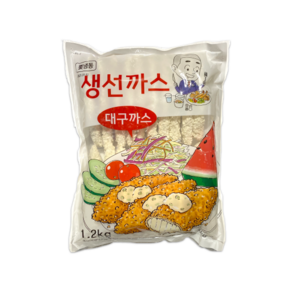 생선까스 1.2kg(대구생선가스)CJ, 1개, 1.2kg