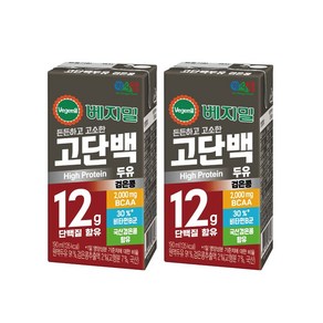 베지밀 검은콩 두유 190ml, 64개