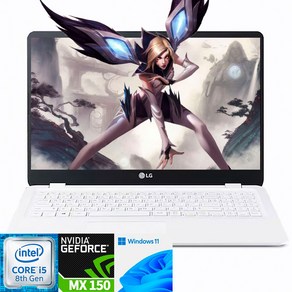 LG전자 울트라PC 15U590 FHD 15인치 게이밍 노트북 i5-8265U/16G/SSD 1T/MX150/윈11, WIN11 Home, 16GB, 1TB, 퓨어화이트