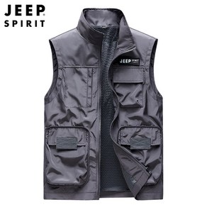 JEEP SPIRIT 지프 스피릿 남녀공용 캐주얼 조끼 카고 베스트 7289+양말