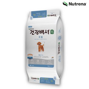 건강백서 전연령 생선 푸들 애견사료, 7.2kg, 1개, 연어