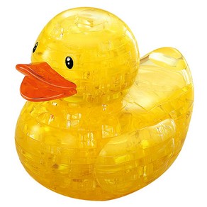 3D 크리스탈 퍼즐 러버덕(Rubbe duck), 1개