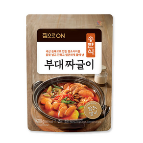 청정원 밀키트 부대 짜글이 송탄식 부대찌개, 1개, 400g