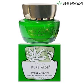 김정문알로에 세레브 퓨어알로에 모이스트 크림, 55ml, 1개