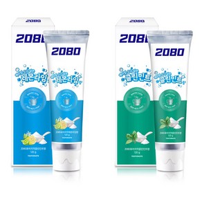 애경 베이킹소다 치약 2080 레몬라임 클린민트향 120g, 1개