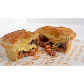 [훈스파이] 토마토 비프 Tomato Beef 수제 미트파이 Meat Pie 뉴질랜드 호주, 1개, 200g