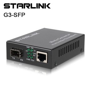 [유비큐넷] STARLINK G3-SFP 광컨버터 [1000Mbps/LC/싱글/멀티], 1개, STARLINK G3-SFP 광컨버터 (1000Mbps LC 싱글 멀티)