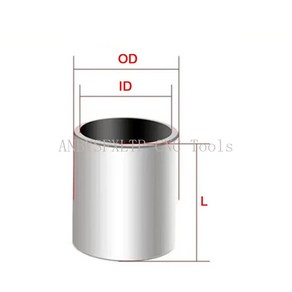 하이 퀄리티 샤프트 슬리브 베어링 스틸 베어링 부싱 스틸 슬리브 내마모성 내부 가이드 슬리브 ID 30mm 32mm 35mm 37mm 1