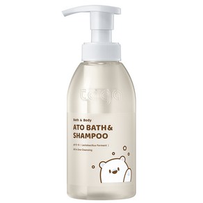 타가 아토 베이비 비건 미산성 저자극 바스앤샴푸, 1개, 300ml