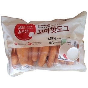 쉐프솔루션 꼬마 핫도그 1.25kg, 2개, 상세설명 참조