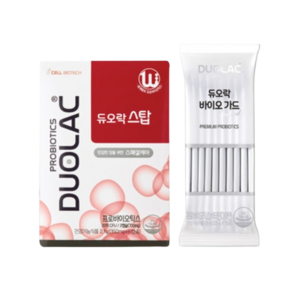 듀오락 트립러버 스탑 6일분 + 바이오가드 10일분, 1개, 6정