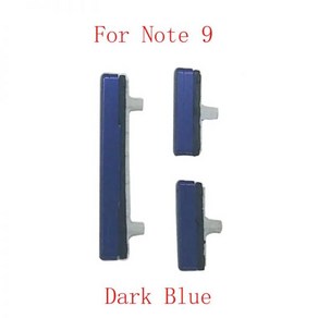 전원 켜기 끄기 버튼 볼륨 스위치 컨트롤 삼성 노트 8 N950F 9 N960F 사이드, 없음, 8.Fo Note 9 Dak Blue