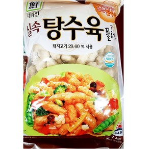 대림 실속탕수육 플러스 1Kg 에어프라이어요리, 1개