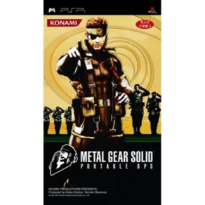 [중고] PSP 메탈 기어 솔리드 포터블 옵스 (METAL GEAR SOLID PORTABLE OPS) 플스 플레이스테이션 포터블 휴대용