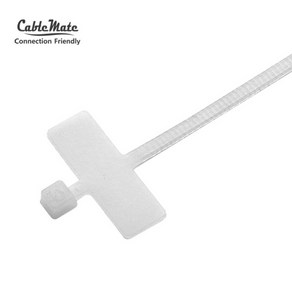 [CableMate] 케이블메이트 네임타이 UNK-100M [화이트] CM5131/1000개