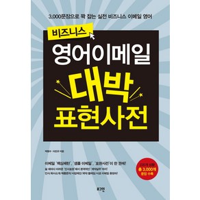 비즈니스 영어이메일 대박 표현사전:3000문장으로 꽉 잡는 실전 비즈니스 이메일 영어