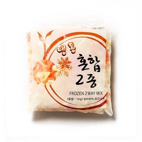 냉동 야채믹스 2종 카레용 1kg, 1개