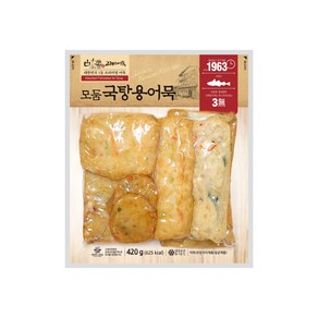 고래사어묵 모둠 국탕용어묵, 420g, 1개