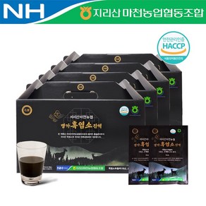 지리산 마천농협 명가 흑염소 진액 선물선트, 120개, 70ml