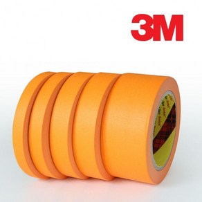 (1+1+1)3개세트15mmx40미터 301 마스킹테이프 뉴 3M 오렌지, 상세페이지 참조