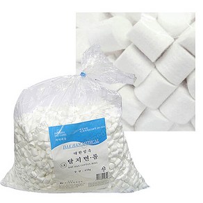 (대한)코튼볼 필터형 2호 (Cotton Ball Filte) 450g, 1개