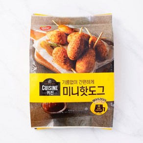 [메가마트]동원 퀴진 미니핫도그 450g, 1개