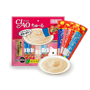 이나바 CIAO 츄르 유산균 버라이어티 40p, 1개, 560g, 40p 참치