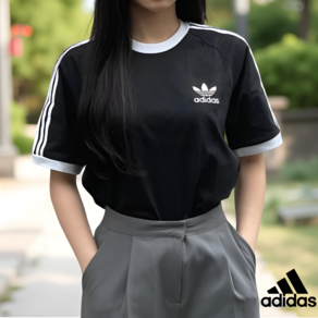 [국내매장판] 아디다스 IP05 아디컬러 클래식 3s 커플티 반팔티