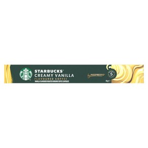 스타벅스 네스프레소 크리미 바닐라 캡슐커피 Stabucks Nespesso Ceamy Vanilla Coffee Capsules, 51g, 1개, 10개입