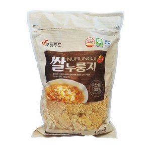 김제평야 대용량 쌀누룽지(봉지) 1.8kg, 1개