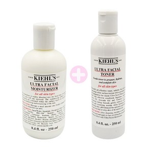 [백화점 정품] 키엘 울트라 훼이셜 토너 250ml+모이스춰라이저 250ml/2종세트, 1개