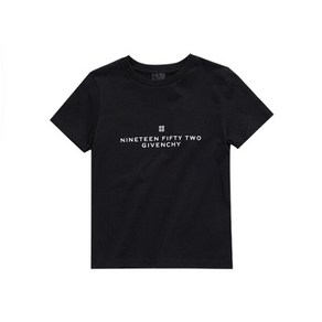 지방시 [명품]지방시 GIVENCHY H25445 09B 아동 반팔티 H2544509B