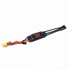 40A Brushless ESC XT60 플러그 내구성 RC 비행기 장난감 RC 고정 날개 비행기 헬리콥터 용 액세서리