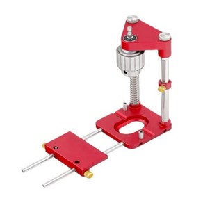 목공용 작업대 탁상 테이블 드릴링 머신 타공 고정 미니 소형 보루방 드릴머신, 레드 059440DC, 1개