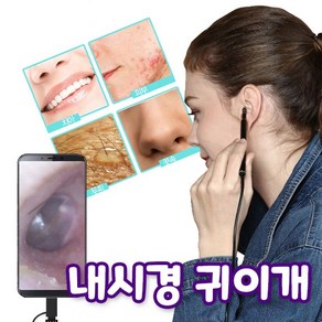 혼족필수템 귀르가즘 HD 셀프 내시경귀이개 카메라귀이개, 1개