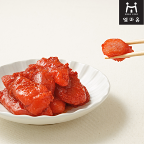 [엠마홈] 밥도둑 반찬 못난이 양념 명란젓, 1개, 450g