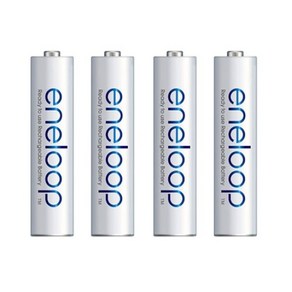 [파나소닉] [충전지] Eneloop 에네루프 [800mAh/AAA형/4알]