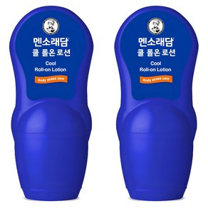 멘소래담 쿨 롤 온 바디로션, 50ml, 2개