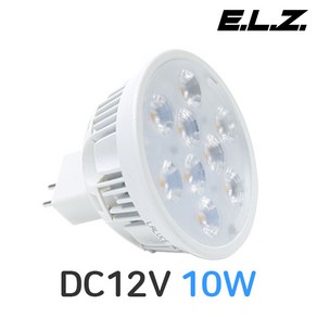 LED MR16 할로겐 램프대체 10W, MR16 10W 4000K 아이보리빛, 1개