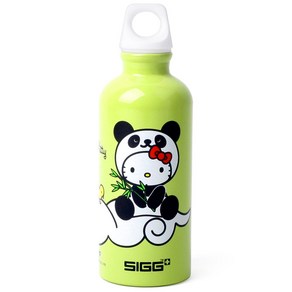 토탈하우스 SIGG 지그물병 키티팬더 연두 400ml 지그보틀 (2980), SIGG-지그물병-키티팬더-연두-400ml-2980, 1개