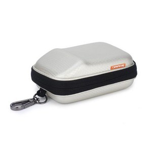 카메라 가방 하드 케이스 커버 올림푸스 TG5 TG-5 캐논 파워샷 줌 SX730 SX740 SX710 SX700 HS G9X G7X Mak III II SX160, 01 Silve, 1개