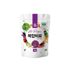 닥터조 복합비료 1kg 원예 텃밭 고추 마늘 추비 밑거름 토마토 홈가드닝 식물 영양제, 1개