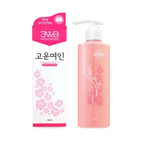 고운여인 한방여성청결제 180ml, 2개