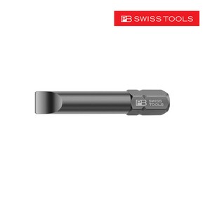 PB SWISS TOOLS 명품 수공구 피비 스위스 툴 C6-100 일자비트 낱개 39mm, 1개