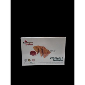 야채 사모사 냉동 vegetable samosa halal kazifams kitchen, 1개, 400g
