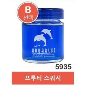 선물드림 아쿠아블루 방향제 ( B선택-5935 프루티 스쿼시 ) 상온 90g 빅사이즈 일본직수입 오일켈타입 일본차량방향제 실내방향제 차량용방향제 환경부 초록누리 안전기준 적합상품, 1개, 1개