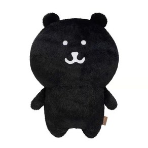 나가노 농담곰 화이트 블랙 인형 20cm, 높이 약 20cm, 검은색